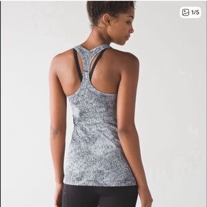 Lululemon Align Tank Women's Black and White Racerback Tank Top